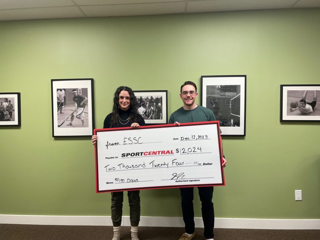 Edmonton Sport and Social Club donation presentation