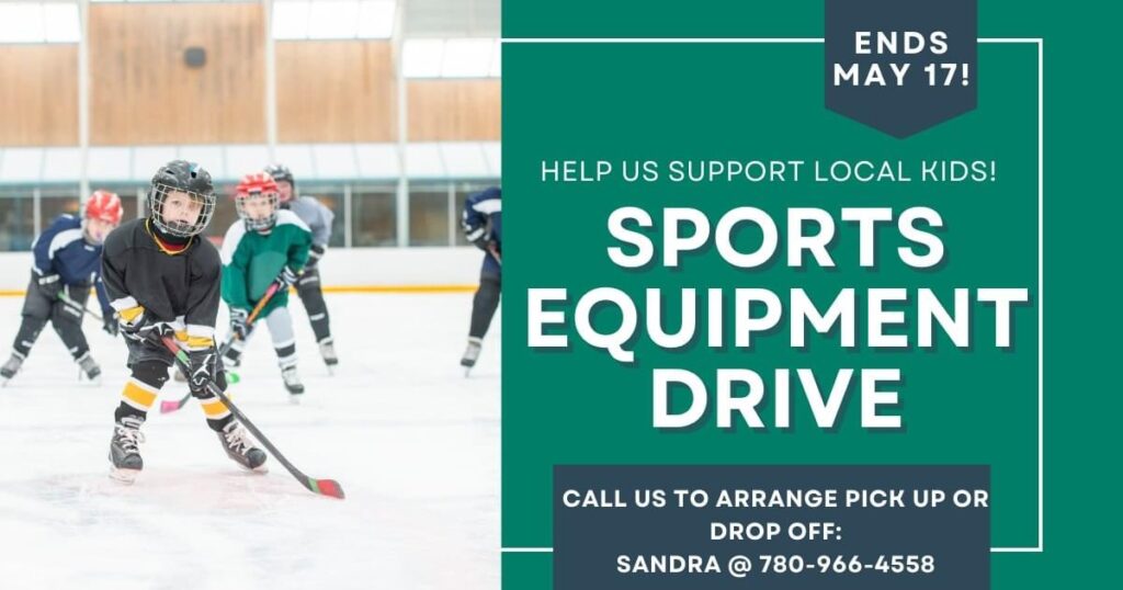 Pathfind 2024 equipment drive promotional graphic